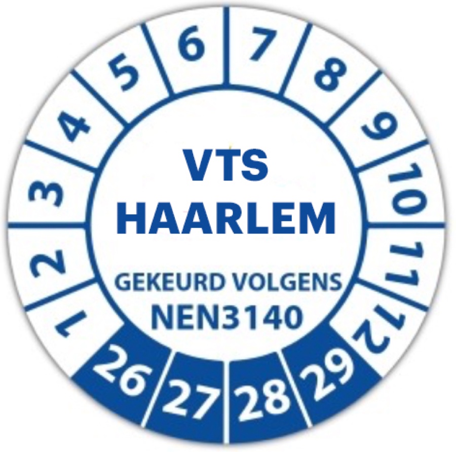 VTS Haarlem gekeurd volgens NEN 3140